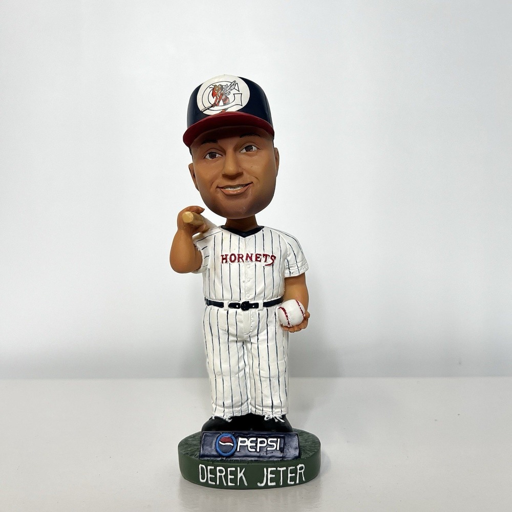 Derek Jeter Greensboro Hornets Pepsi Bobblehead Vintage Minor League Baseball